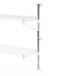 268-FWPS24CH 24"H Wall Mount Post, Chromate