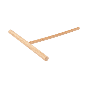 347-071945 7 2/3" Crepe Dough Scraper, Beechwood