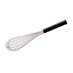 347-111027 Exoglass® 20" Piano Wire Whisk, Heat Resistant to 430 F, Stainless Steel/Insulated Handle