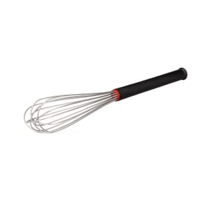 347-111035 Exoglass® 16" Rigid Whisk, Heat Resistant to 430 F, Stainless Steel/Insulated Han...