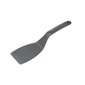 347-112430 Exoglass® 12" Pelton Slotted Spatula, Heat Resistant to 430 F - Composite, Gray