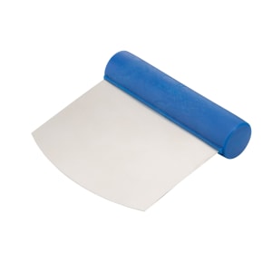 347-112903 Dough Scraper w/ Polyamide Handle - 4 3/8" x 4 1/2", Stainless Steel