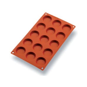 347-257922 Gastroflex® Mini Tartlet Mold w/ 15 Sections - Silicone