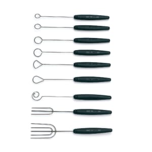 347-262022 3-Tine Chocolate Fork - Stainless Steel w/ Polypropylene Handle