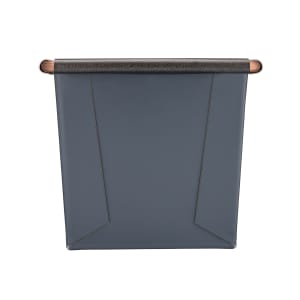 347-331078 Exopan® 108 1/6 oz Bread Mold - 19 2/3"L x 3 1/6"W x 3 1/6"D, Non-Stick, Steel/Copper Wire Rolled Ed