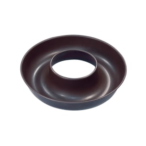 347-331184 Exopan® 7 7/8" Round Savarin Mold - 1 2/3"H, Non-Stick, Fine Steel
