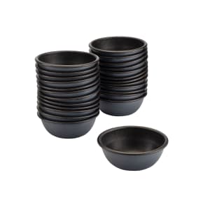 347-331805 Exopan® 2" Round Pomponnette Mold - 11/13"H, Non-Stick, Steel