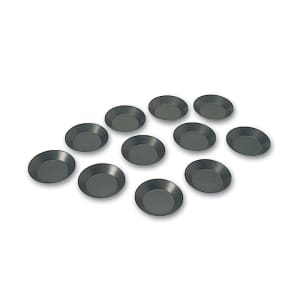347-332692 Exopan® 25 Piece Tartlet Mold Kit, Non-Stick, Steel