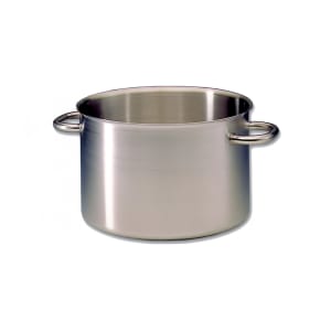 347-690028 11 1/2 qt Stainless Steel Sauce Pot w/ Insulated Handle