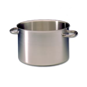 347-690024 7 1/2 qt Stainless Steel Sauce Pot w/ Insulated Handle