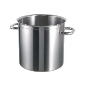 347-694024 11 1/2 qt Stainless Steel Stock Pot - Induction Ready