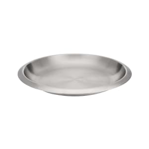 347-713730 12" Round Seafood Tray - Stainless Steel