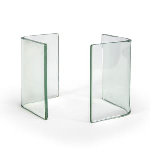 872-BHO031CLG20 2 Piece Arctic™ Riser Set - 6 1/4"H, Glass