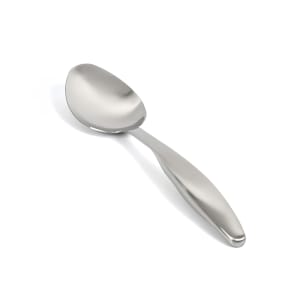 872-BUT037BSS23 10 1/4" Brushed Stainless Slotted Serving Spoon, Silver