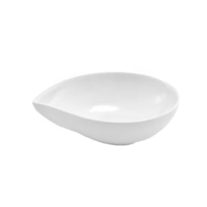872-DBO071WHP23 5 oz Teardrop Catalyst® Ramekin - Porcelain, White