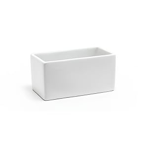 872-DSD065WHP23 5 oz Rectangular Ramekin - Porcelain, White