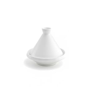 872-STN002WHP23 3 1/4" Tajine w/ Cover - Porcelain, White