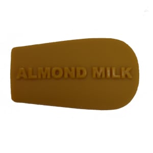 482-1000209016 Content Indicator Sock w/ Embossed Word (ALMOND), Brown