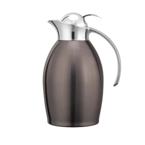 482-NIC10BSPBDT 1 liter Vacuum Carafe w/ Flip Top Lid & Stainless Liner - Dark Tungsten