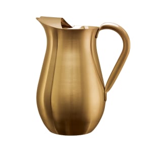 482-WPB2BSVG 67 3/5 oz Stainless Steel Pitcher w/ Ice Guard, Vintage Gold