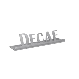TrueCraftware- 3" X 1-1/2" Stainless Steel Blank Table Tent Sign Set Of 3- Beverage Signs Table Display Tent Signs For Party Buffet Restaurant Banquet