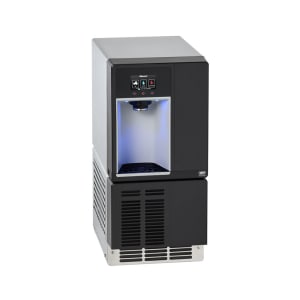 608-7UC112AHWNFST00 100 lb Undercounter Nugget Ice & Water Dispenser - 7 lb Storage, Cup Fill...