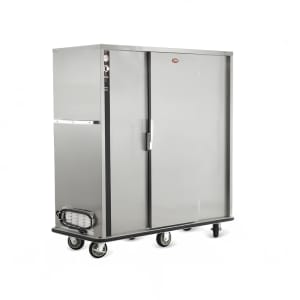 219-P180120 180 Plate Heated Meal Delivery Cart, 120v