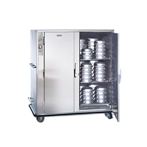 219-P1802120 180 Plate Heated Meal Delivery Cart, 120v