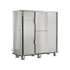 219-P200XL120 200 Plate Heated Meal Delivery Cart, 120v