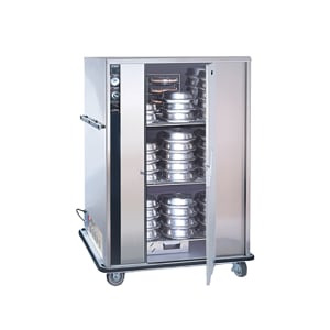 219-P90XL120 90 Plate Heated Meal Delivery Cart, 120v