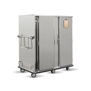 219-P1802XL120 180 Plate Heated Meal Delivery Cart, 120v