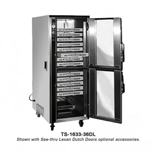 219-TS163336 Full Height Pizza Holding Cabinet w/ (36) Pizza Box Capacity, 120v