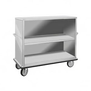 219-UCE315 Enclosed Banquet Cart - 3 Levels, 1600 lb. Capacity, Stainless
