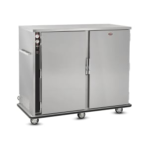219-UHSBQ120XL120 18 Tray Heated Meal Delivery Cart, 120v