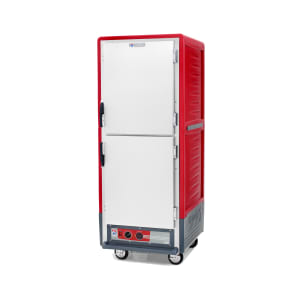 001-C539HDS4 Full Height Insulated Mobile Heated Cabinet w/ (17) Pan Capacity, 120v