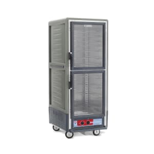 001-C539HLDCUGY Full Height Insulated Mobile Heated Cabinet w/ (18) Pan Capacity, 120v