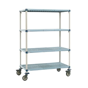 001-Q566EG3 MetroMax® Q Polymer Louvered Shelf Kit - 60"W x 24"D x 67 5/16"H