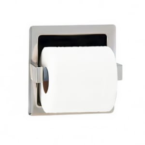 948-212 Recessed Tissue Dispenser, Single Roll, Polished Stainless