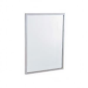 948-C24X36 Channel-Frame Mirror, 24" x 36", Galvanized Steel