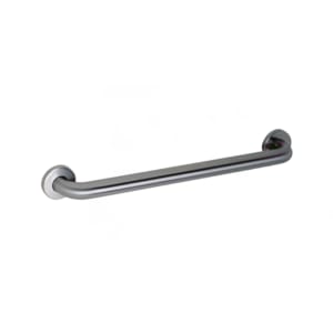 948-150SX18T 18" Non Slip Straight Grab Bar w/ 1 1/2" Diameter Snap Flange, Stainless Steel