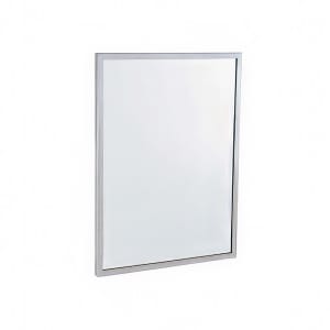 948-C18X36 Channel-Frame Mirror, 18" x 36", Galvanized Steel