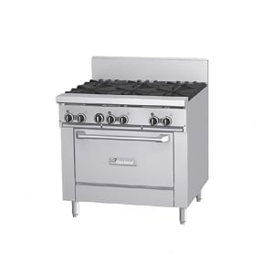 451-GF366RLP 36" 6 Burner Gas Range w/ Standard Oven, Liquid Propane