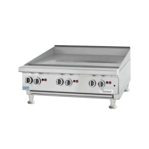 Garland GTGG24-GT24M 24&quot; Gas Griddle w/ Thermostatic Controls - 1&quot; Steel Plate, Natural Gas