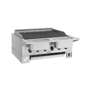 451-HEEGM24CLLP High Efficiency Broiler w/ Removable Cast Iron Grates, 20 1/8 x 23 1/2" Grill, Liquid Propane 