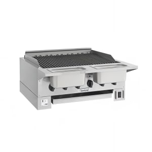 451-HEEGM48CLNG High Efficiency Broiler w/ Removable Cast Iron Grates, 44 1/8 x 23 1/2" Grill, Natural Gas
