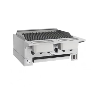 451-HEEGM24CLNG High Efficiency Broiler w/ Removable Cast Iron Grates, 20 1/8 x 23 1/2" Grill, Natural Gas