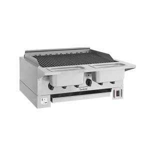 451-HEEGM36CLNG High Efficiency Broiler w/ Removable Cast Iron Grates, 30 1/8 x 23 1/2" Grill, Natural Gas