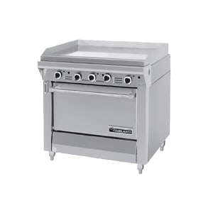 451-M47RLP 34" Gas Range w/ Full Griddle & Standard Oven, Liquid Propane