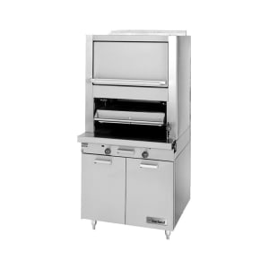 451-M60XRNG Deck Type Broiler w/ Upper Finishing Oven, Standard Oven, Natural Gas