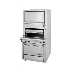 451-M100XSMNG Infrared Deck Type Broiler w/ Finishing Oven, Natural Gas